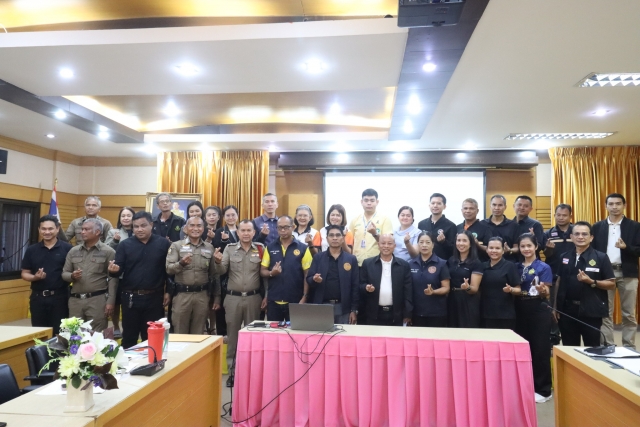 กิจกรรมอบรม ประชุมชี้แจง แนวทางการพัฒนาดูแลช่วยเหลือผู้ป่วยจิตเวชยาเสพติดในพื้นที่ 