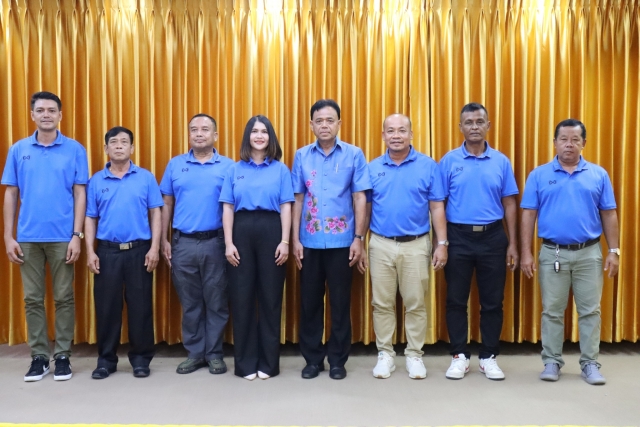 เทศบาลตำบลที่วัง ร่วมให้การต้อนรับ นางสาวสรินทร์ฎา ศรีจันทร์ เลขานุการนายกเทศมนตรีตำบลที่วัง