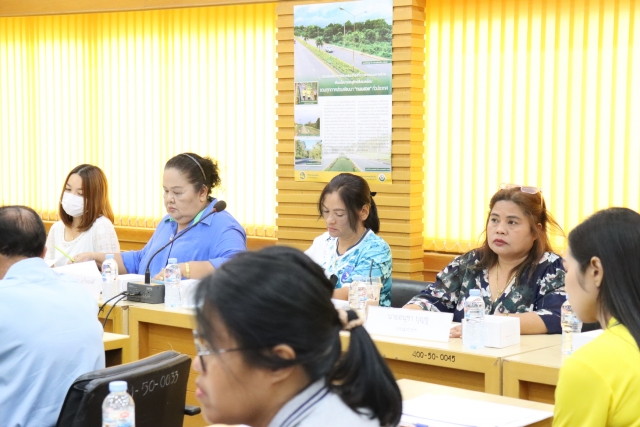 การประชุมคณะกรรมการและอนุกรรมการบริหารกองทุนหลักประกันสุขภาพเทศบาลตำบลที่วัง