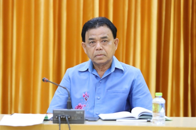 การประชุมหัวหน้าส่วนราชการ ประจำเดือน มกราคม 2568