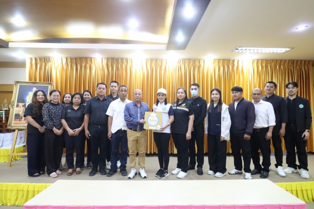 เทศบาลตำบลที่วังให้การต้อนรับคณะกรรมการ การตรวจประเมินตามเกณฑ์มาตรฐานสุขาภิบาลอาหาร " ตลาดประเภทที่ 1 SAN Plus ณ ตลาดเทศบาลตำบลที่วัง "