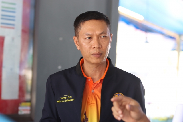 เทศบาลตำบลที่วังให้การต้อนรับคณะกรรมการ " ตลาดดีมีมาตรฐานขององค์กรปกครองส่วนท้องถิ่น ประจำปีงบประมาณ พ.ศ.2568 จังหวัดนครศรีธรรมราช ณ ตลาดเทศบาลตำบลที่วัง " 
